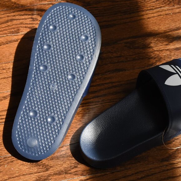 BLUE ADIDAS SLIDES - Picture 5 of 6